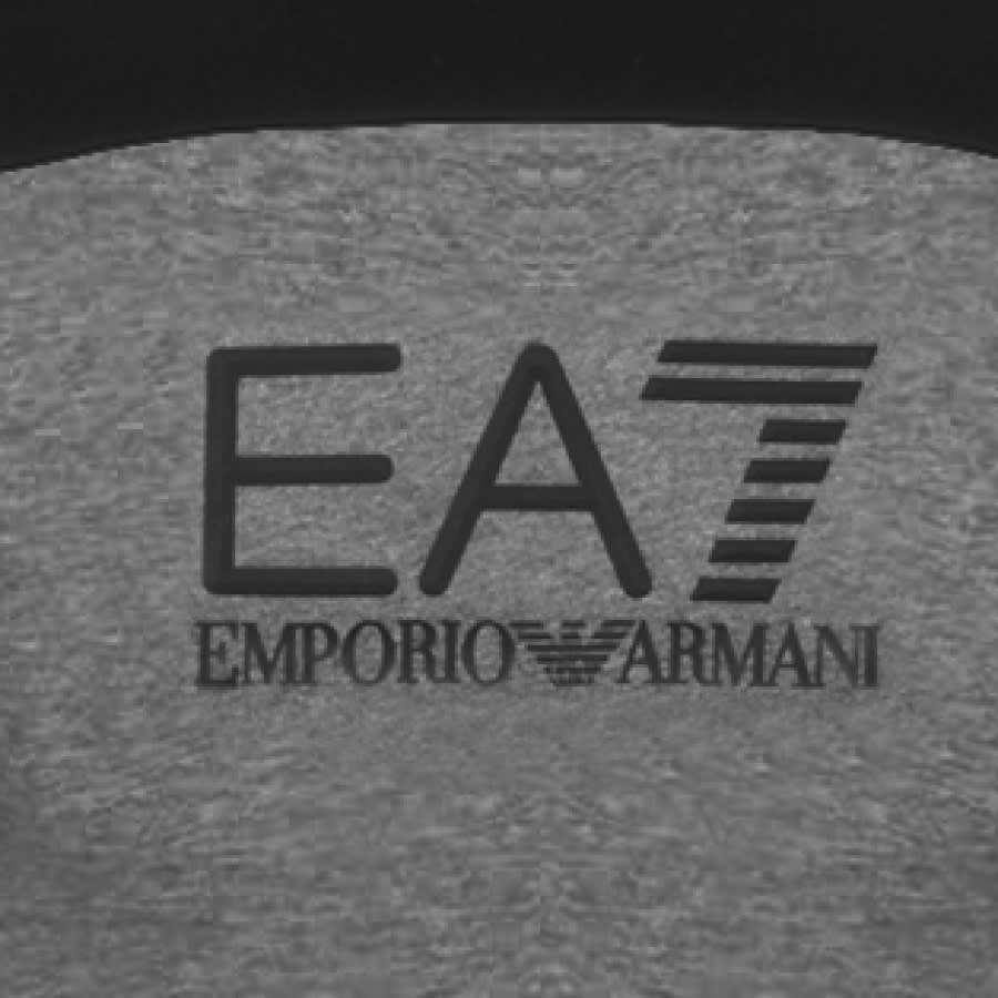 Alternative Image for ProductEA7 Emporio Armani Crew Neck Logo T Shirt Grey3